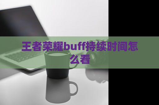 王者荣耀buff持续时间怎么看